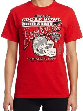 Ohio State Buckeyes Red T-Shirt Sugar Bowl